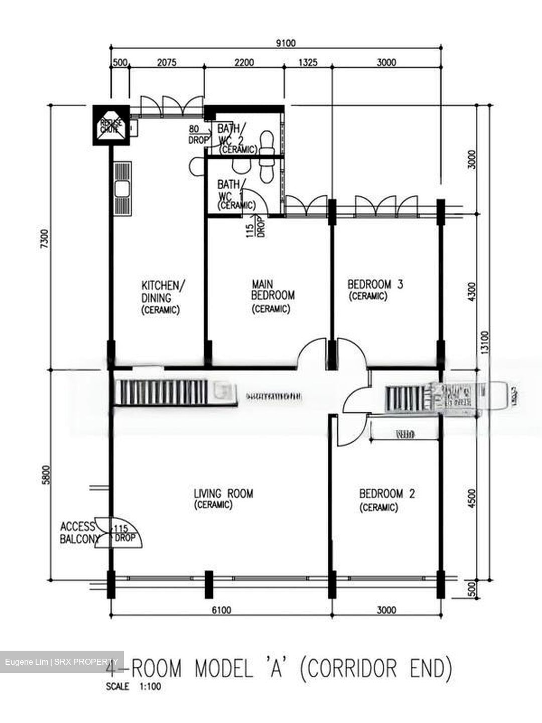 Blk 634 Yishun Street 61 (Yishun), HDB 4 Rooms #456518861